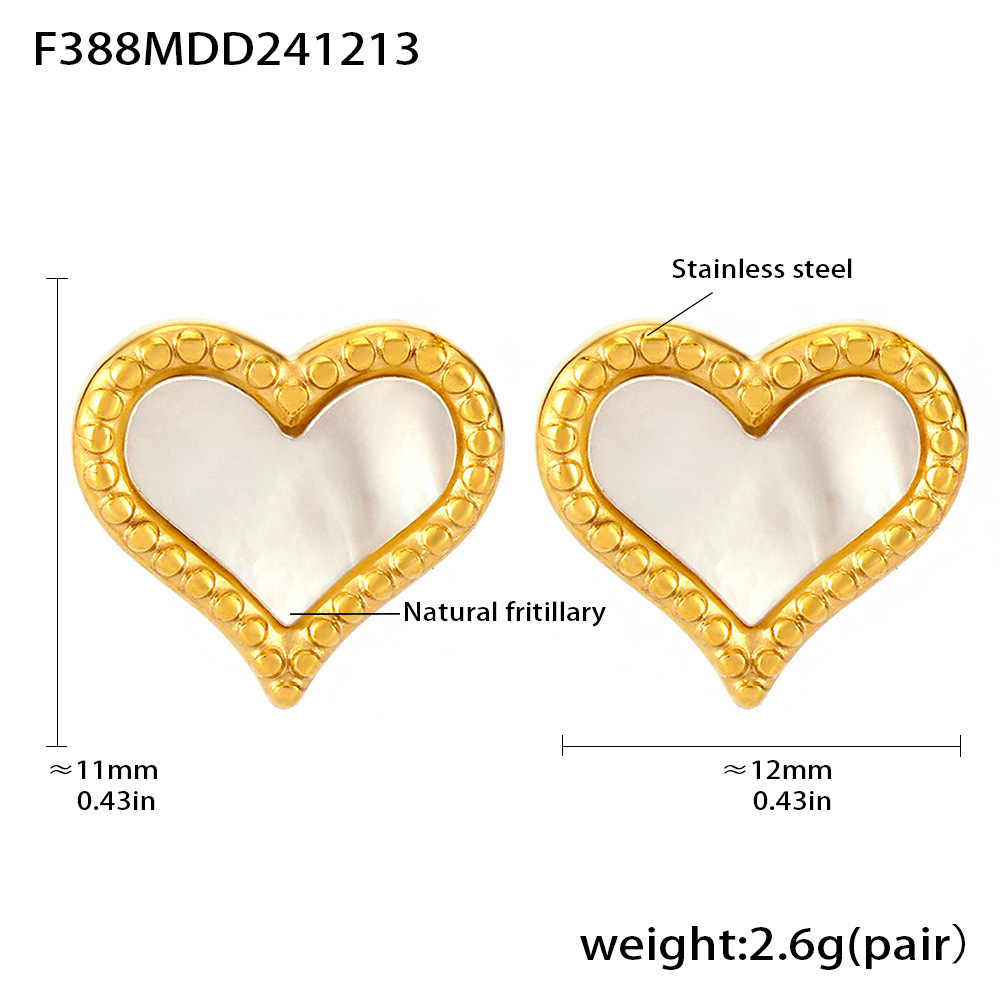 F388-gold earrings