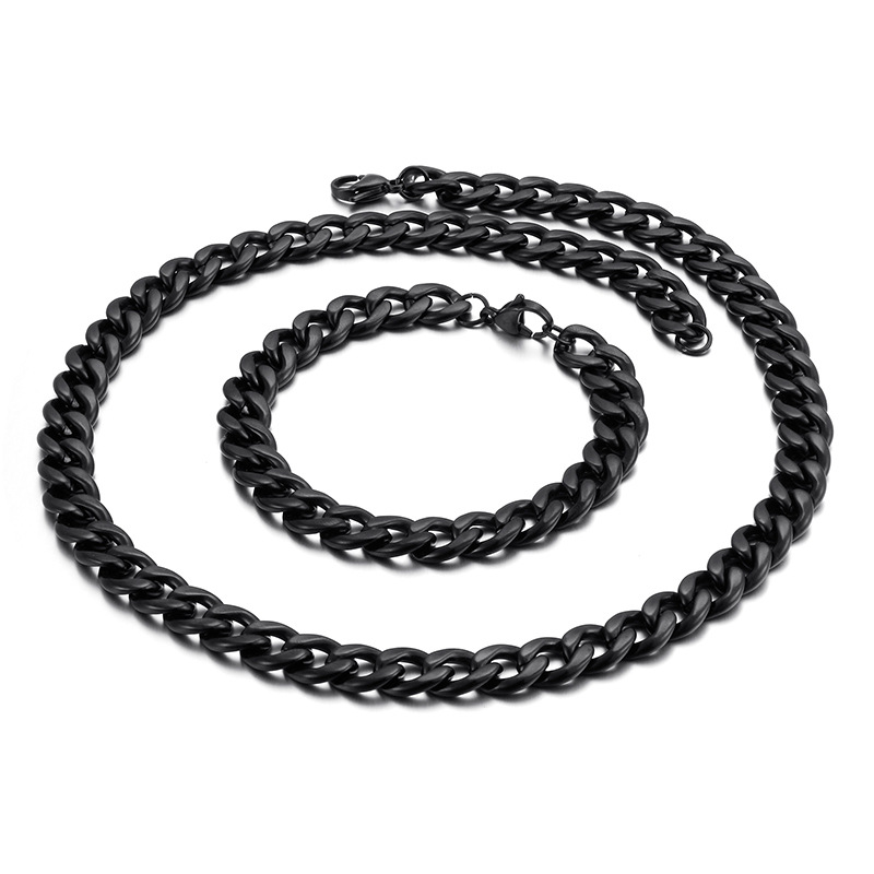 Black 1:1NK chain [10mm]]