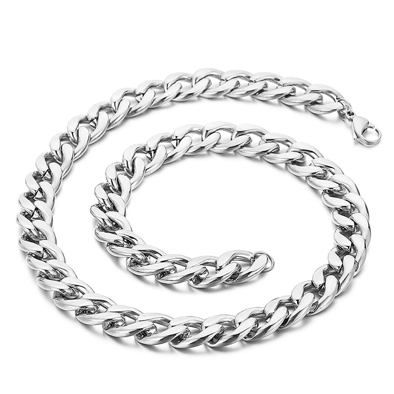 Steel color 1:1NK chain [13mm]]