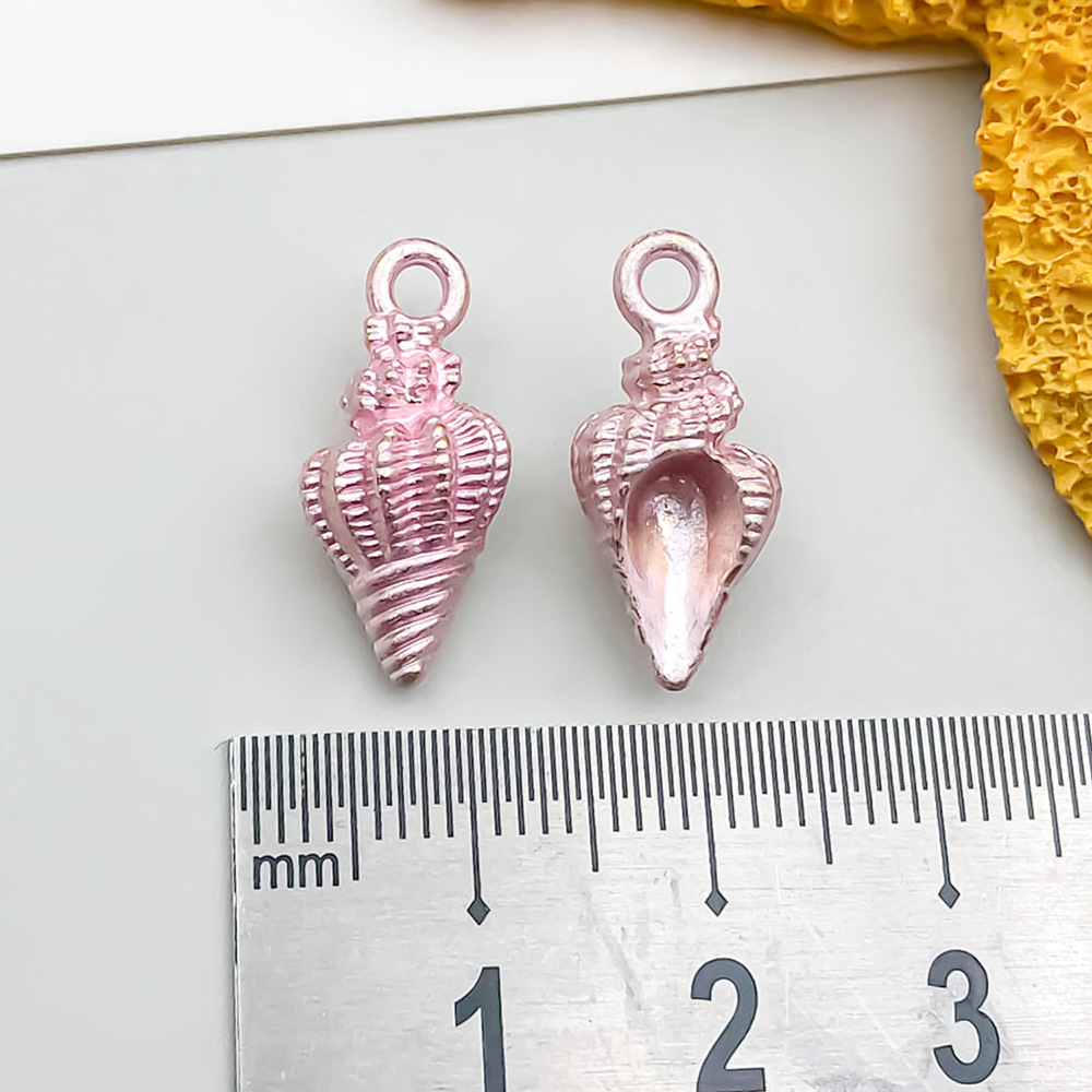 1 oil dripping pink conch 9*19mm-1.7g-8600