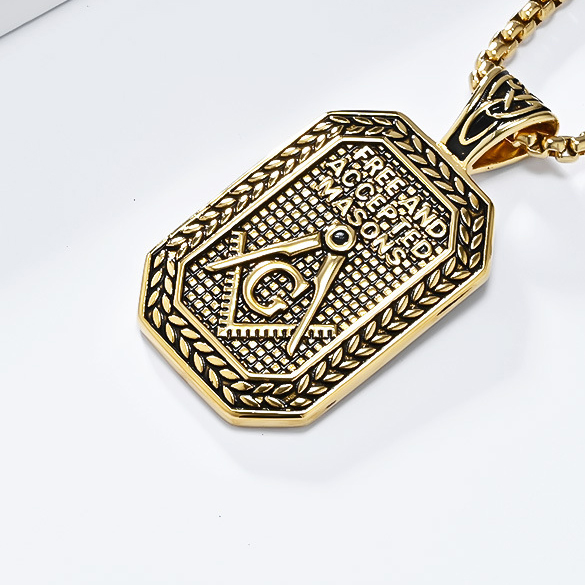 Gold pendant