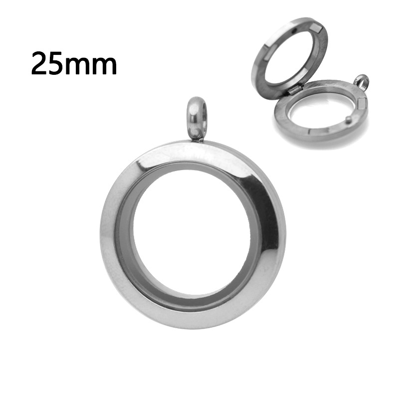 25mm magnetic glossy double glass-steel color