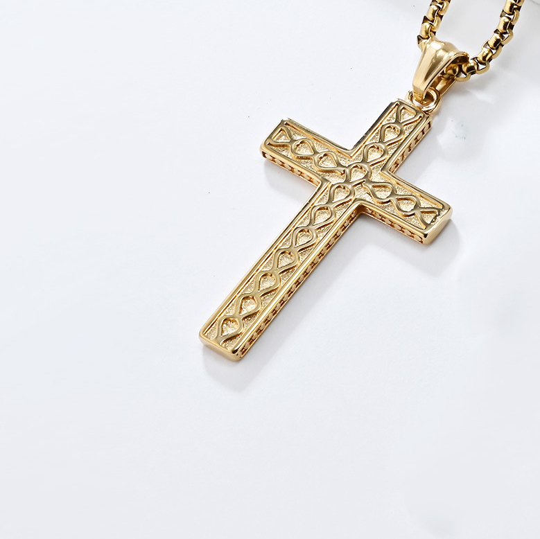 Gold single pendant