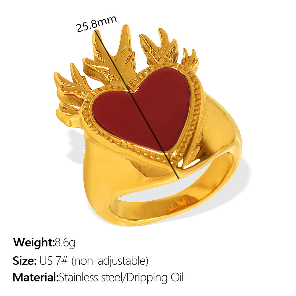 Jz76 us wai 7#Gold ring