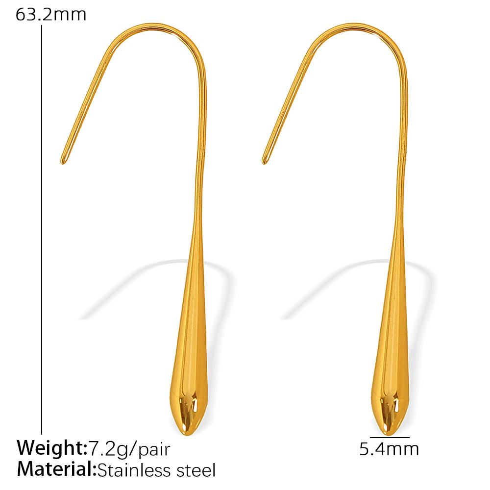 EH567 Gold Earrings