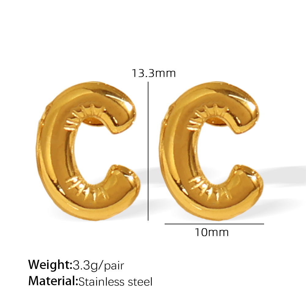 Eh860gc gold earrings