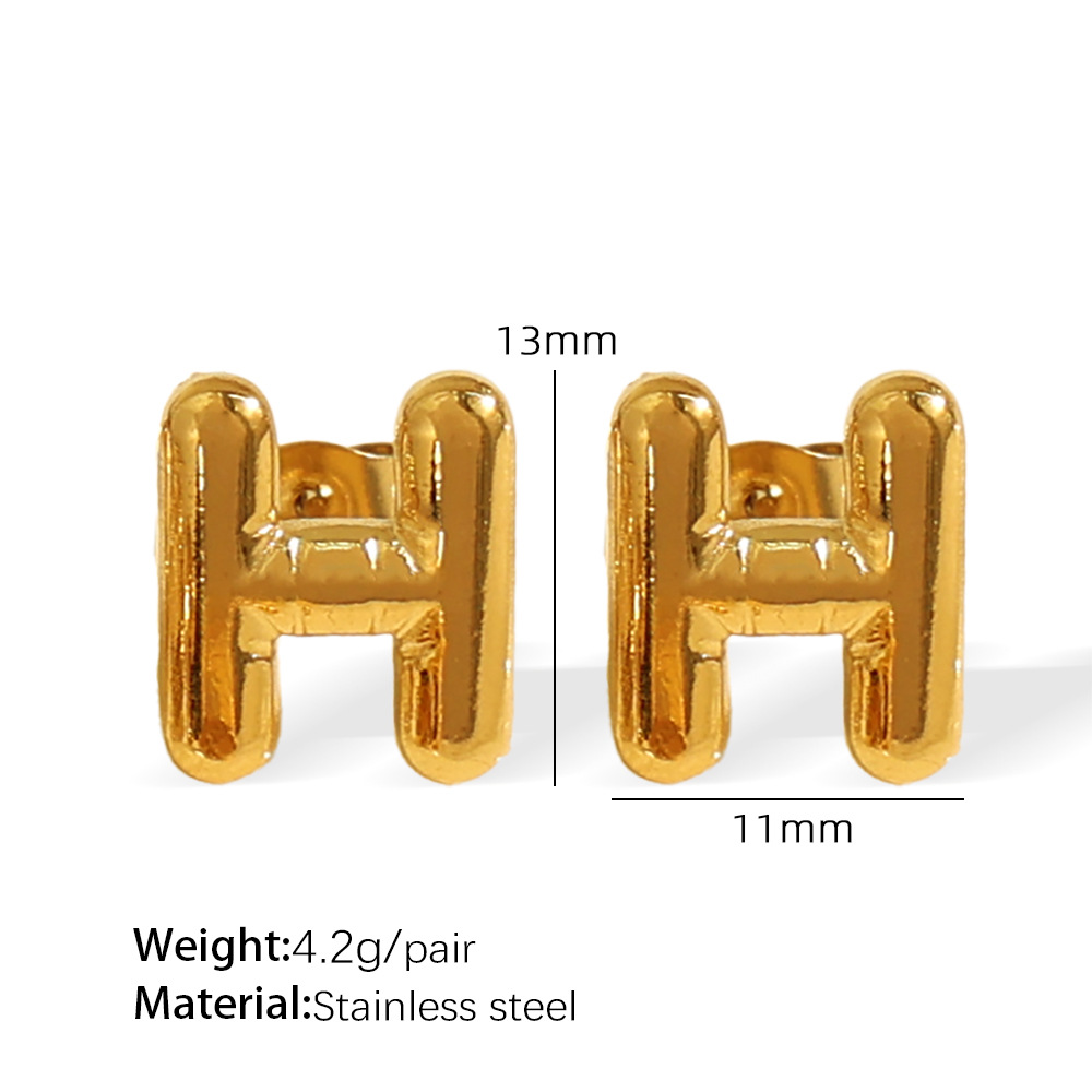 Eh860gh gold earrings