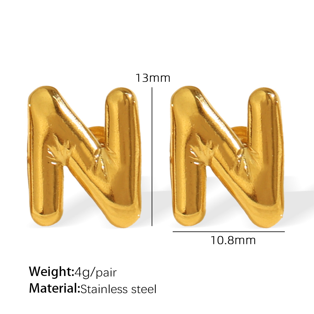 Eh860gn gold earrings