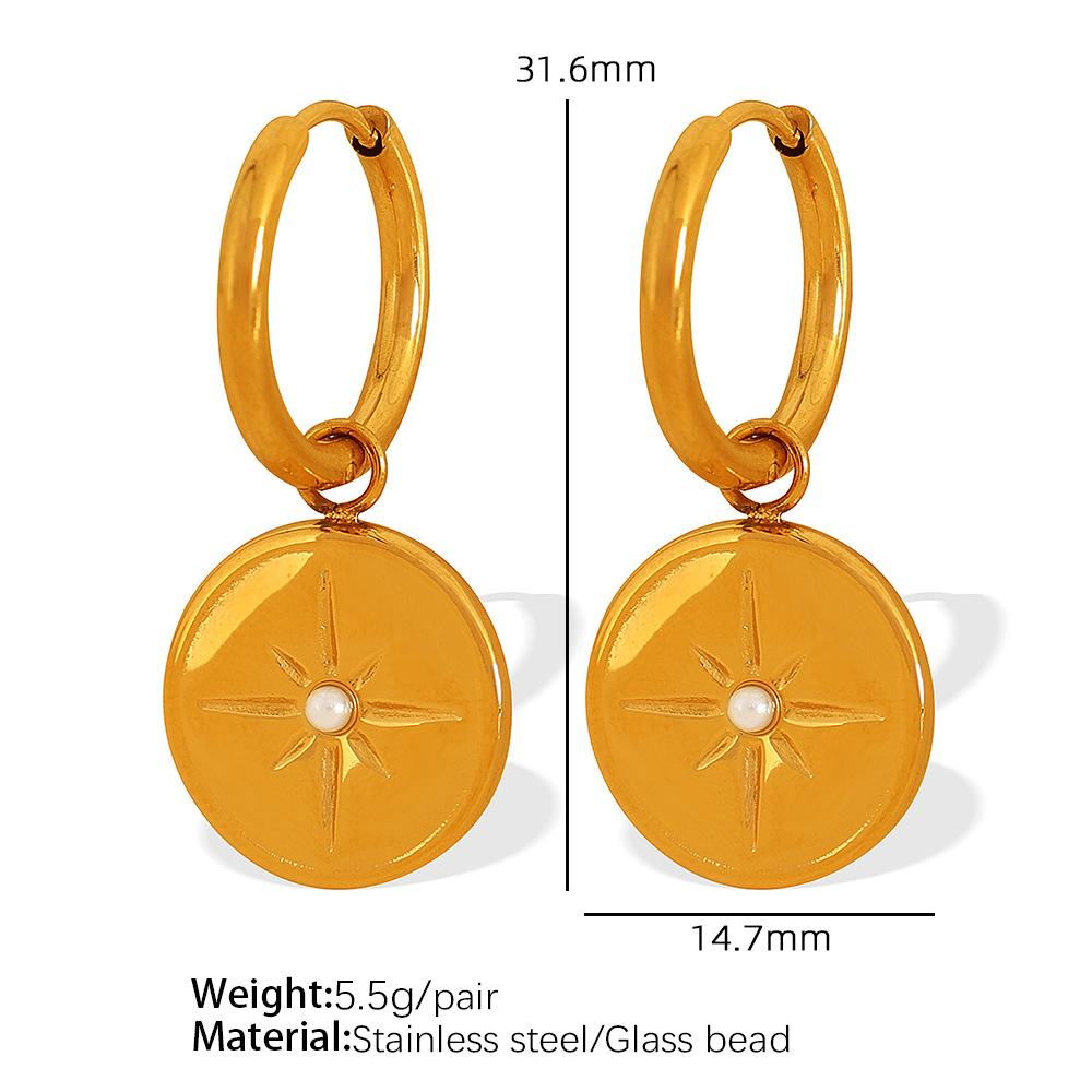 EH363 gold earrings