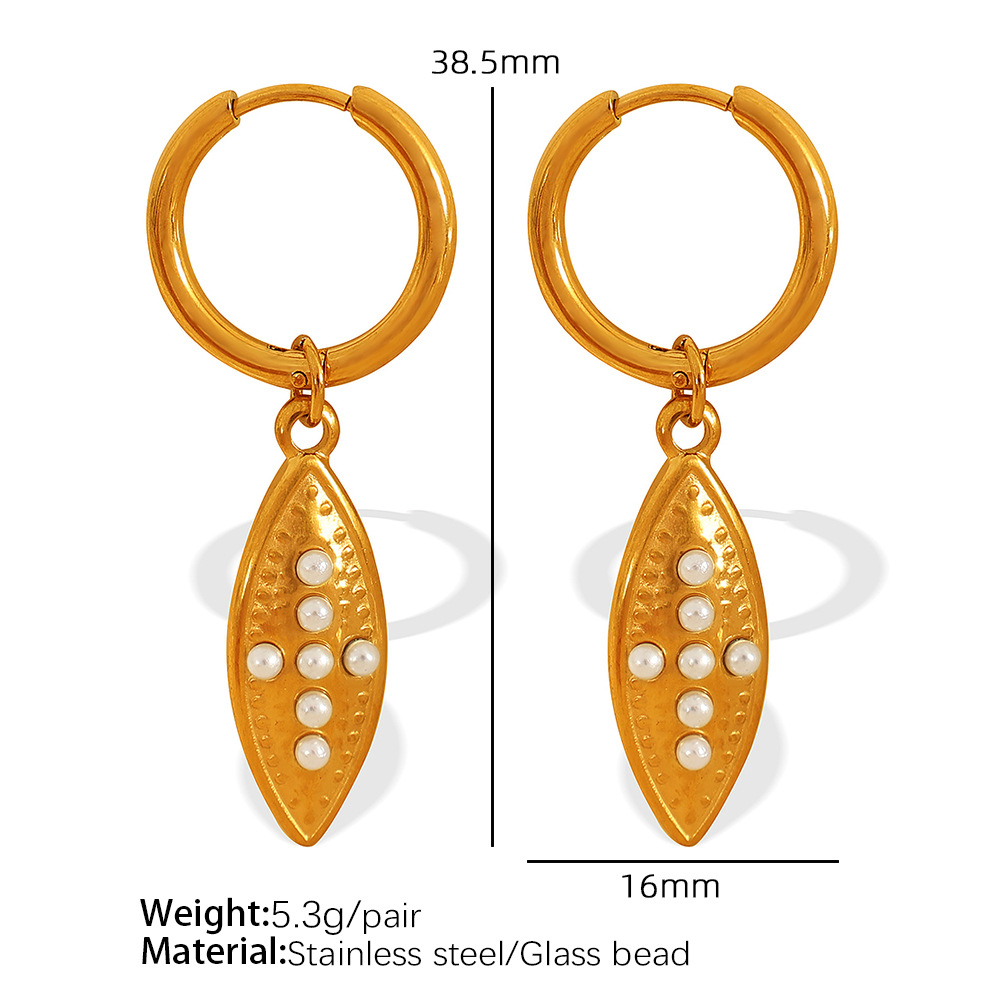 EH366 gold earrings