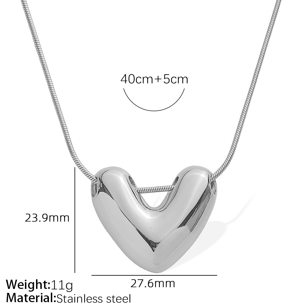 Xl379s silver necklace