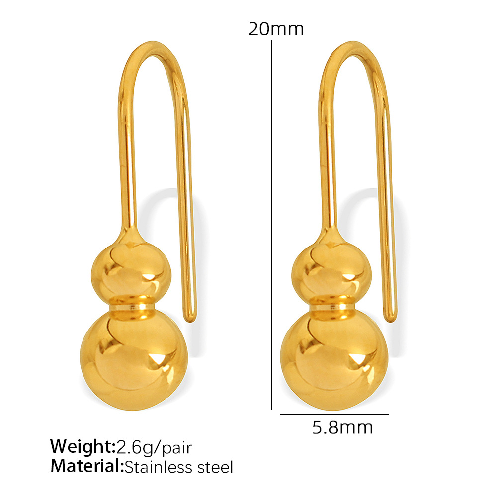 EH197 gold earrings