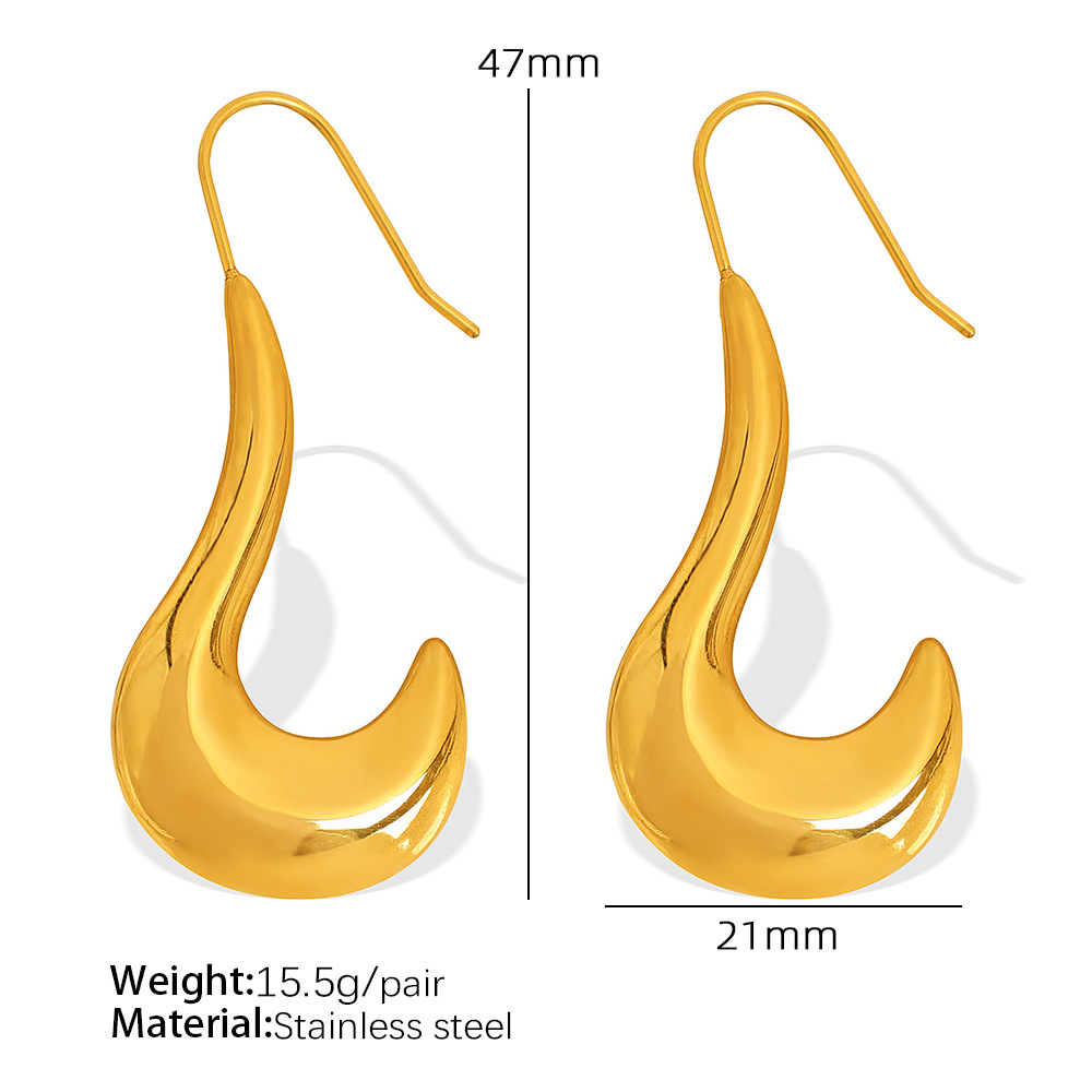 EH257 Gold Earrings