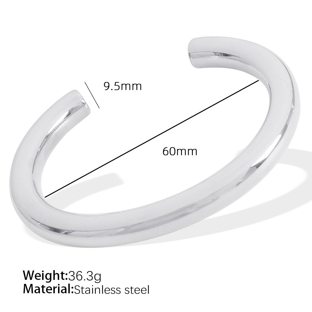 SZ93 silver width 9.5mm bracelet