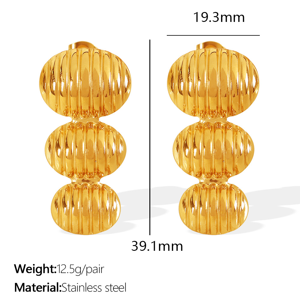 EH597 Gold Earrings