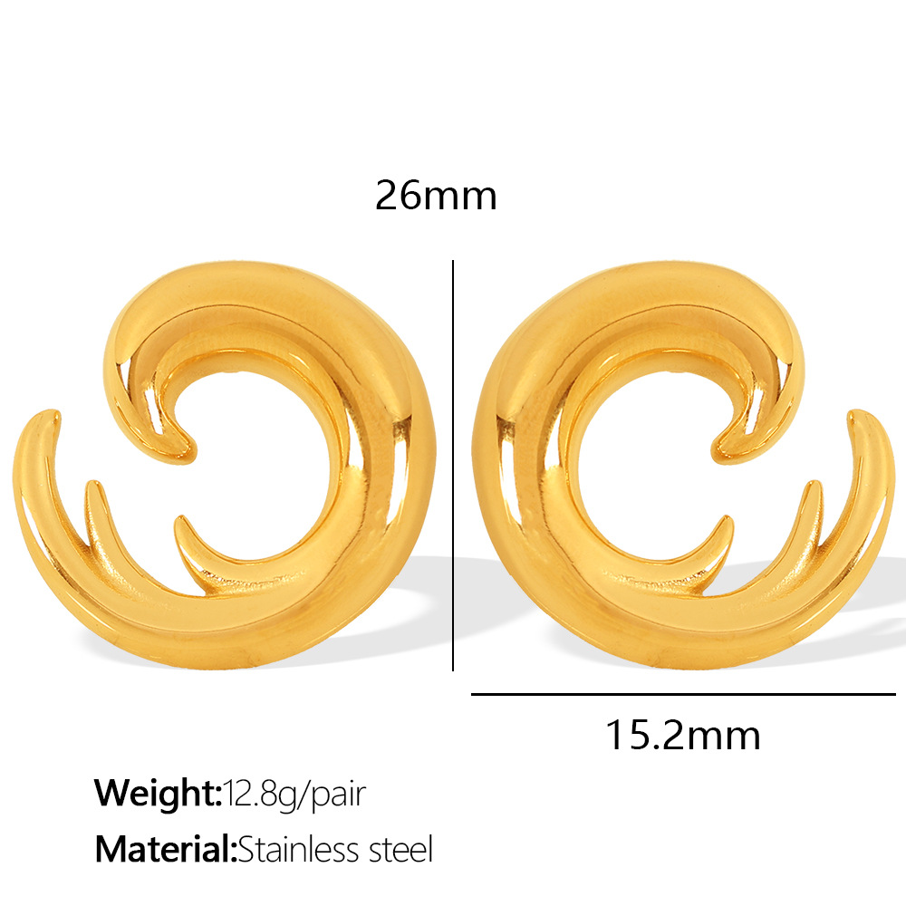 EH598 Gold Earrings