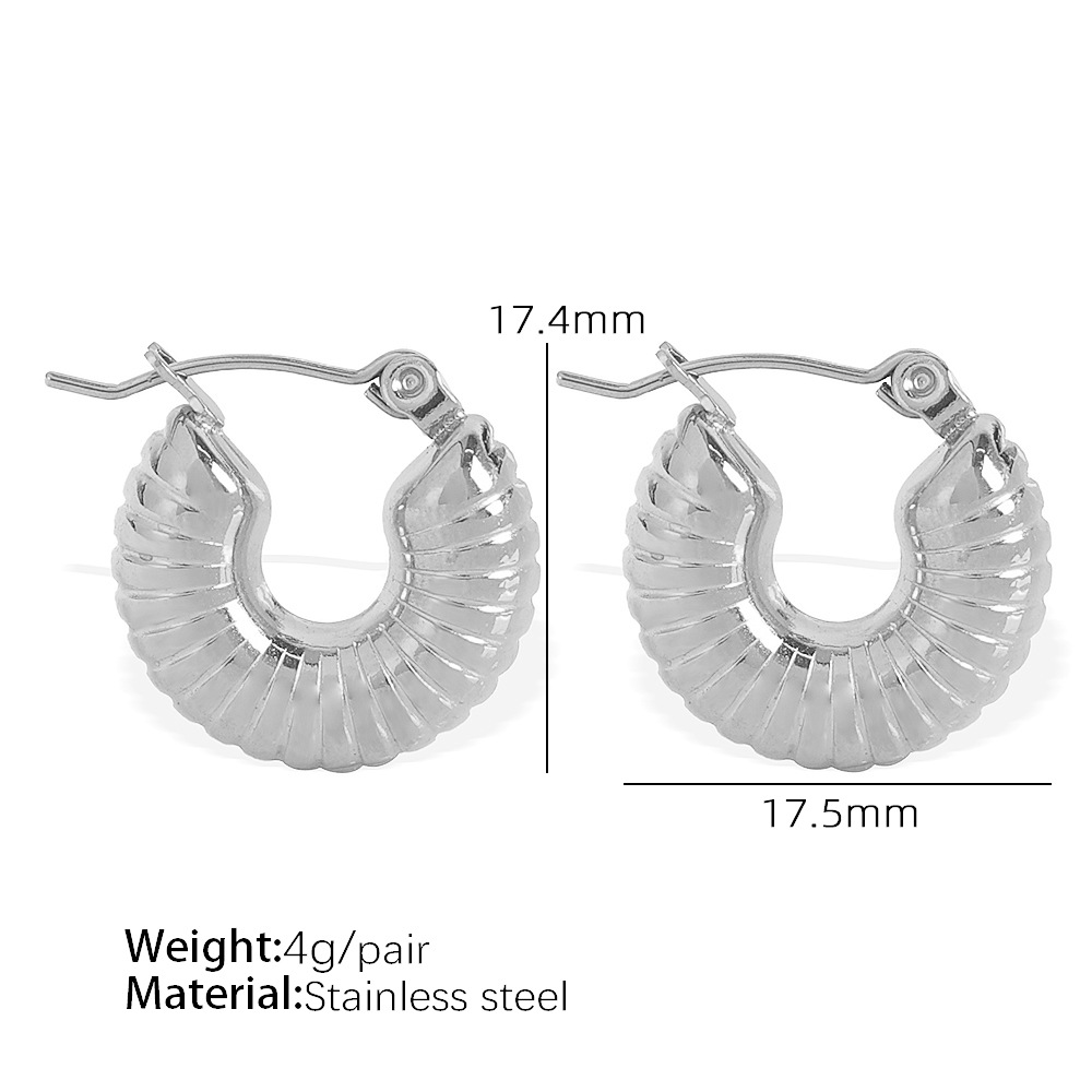 EH252 silver earrings