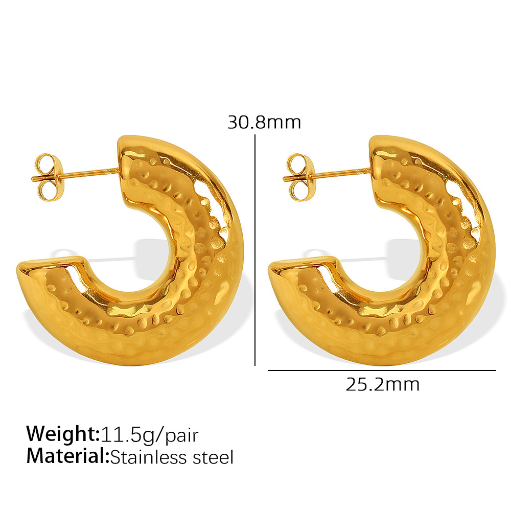 EH635 gold earrings