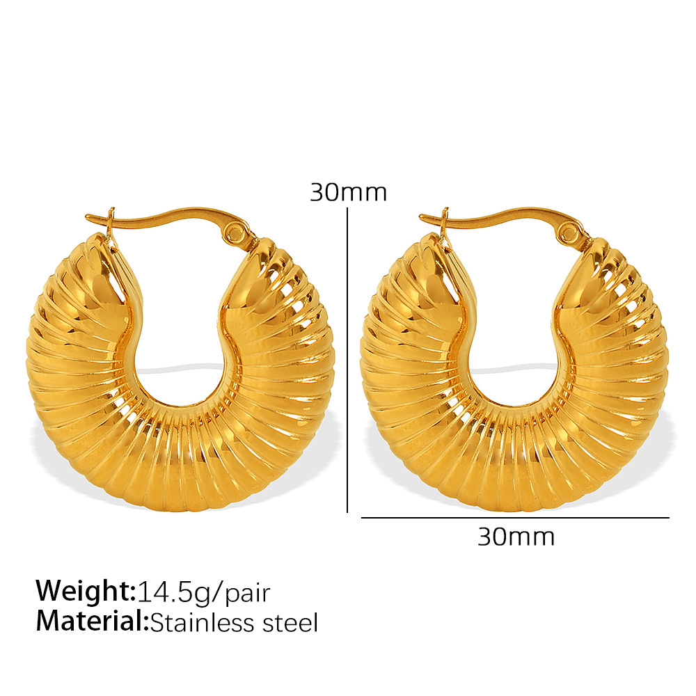 EH636 gold earrings