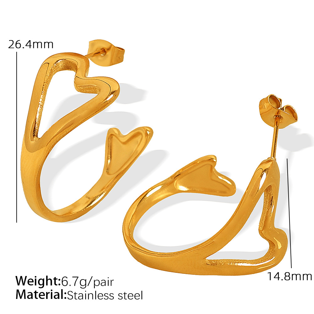 EH659 gold earrings