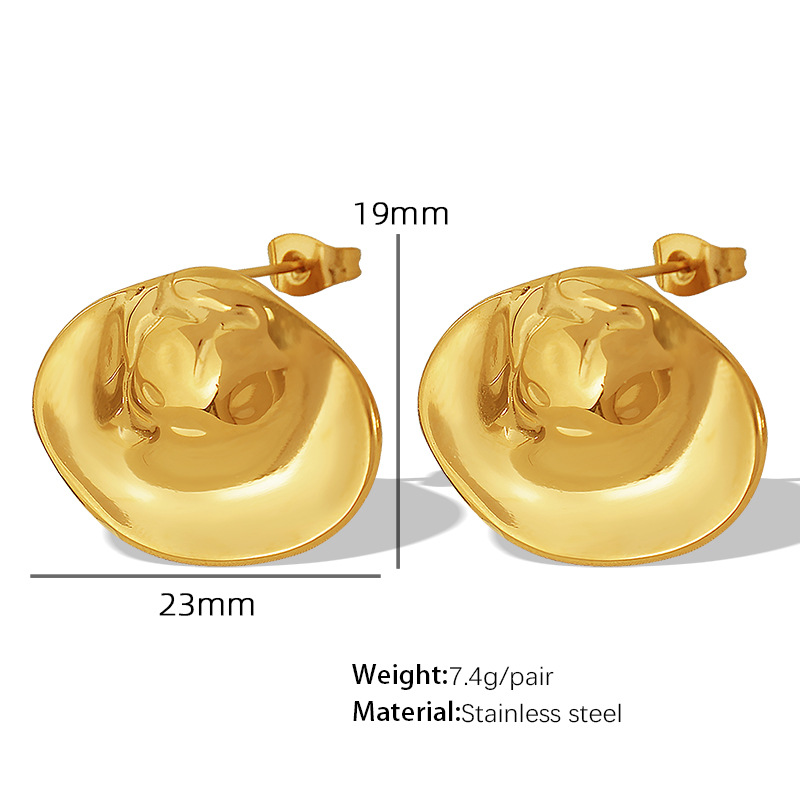 EH185 gold earrings