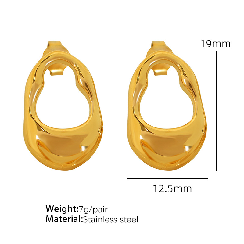 EH157 gold earrings