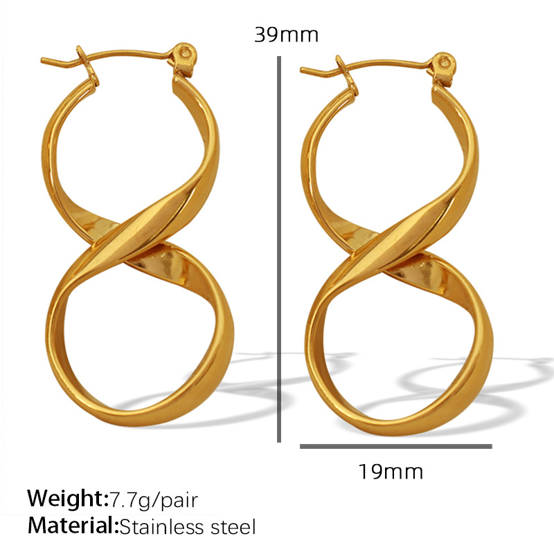 EH167 gold earrings