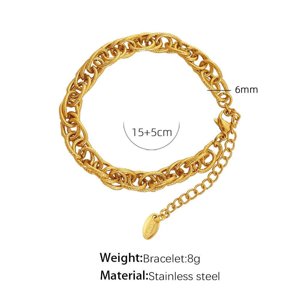 SL13 gold bracelet