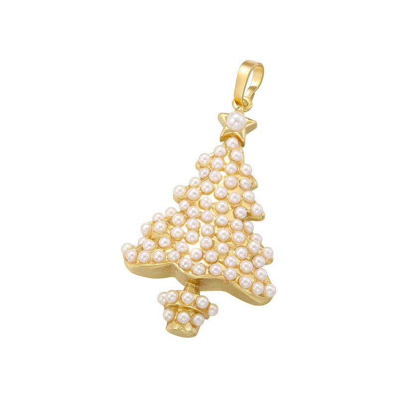 Vd1728 golden pearl christmas tree