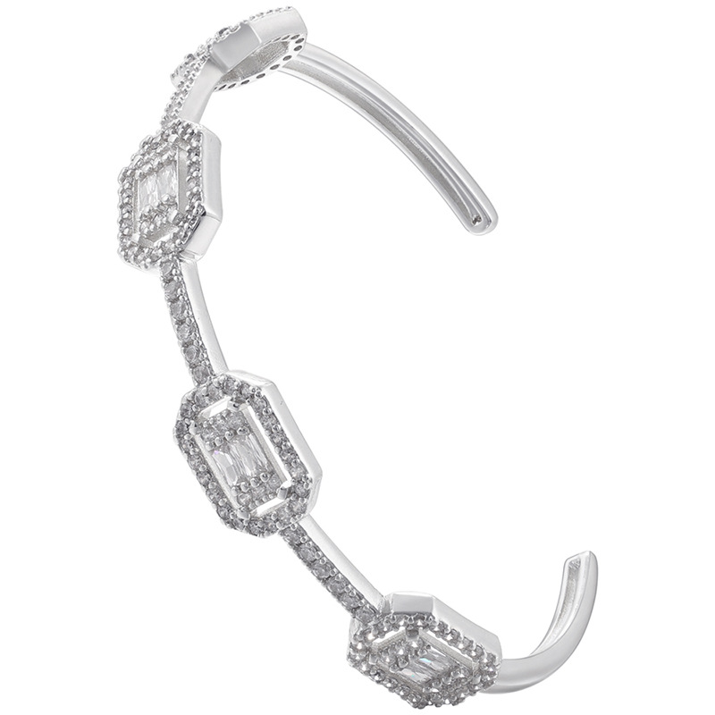 White Gold White Diamond Bracelet