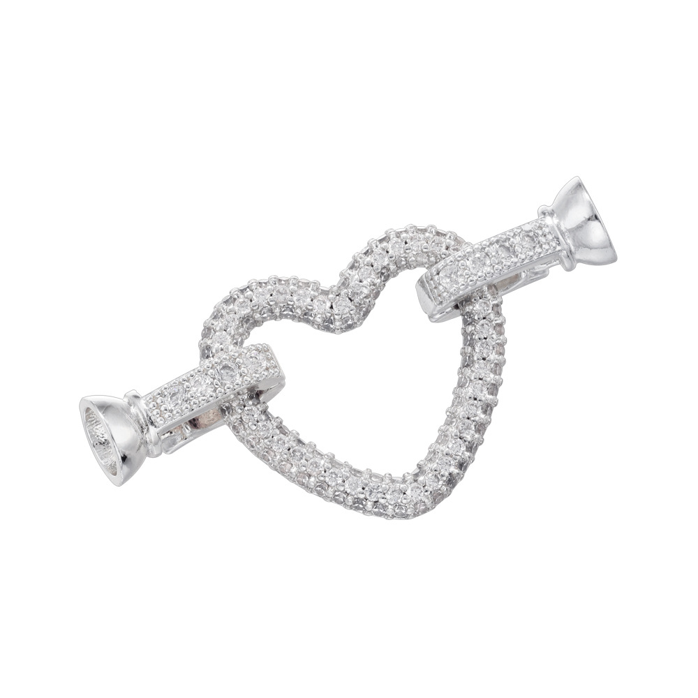 Vk274 white gold love buckle