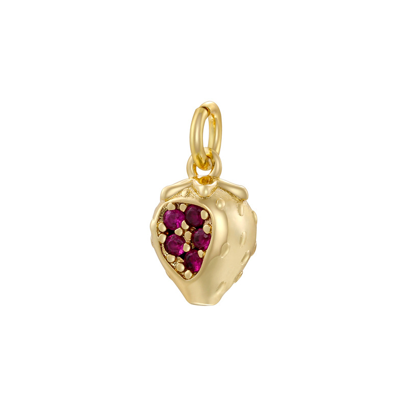 Vd1742 golden rose diamond strawberry