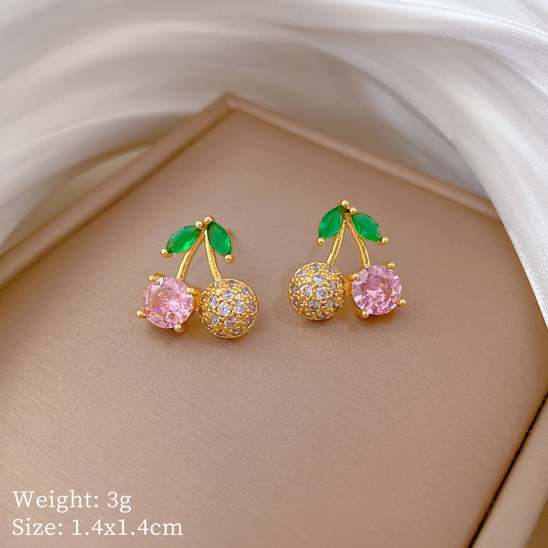 E427 earrings [real gold plating]