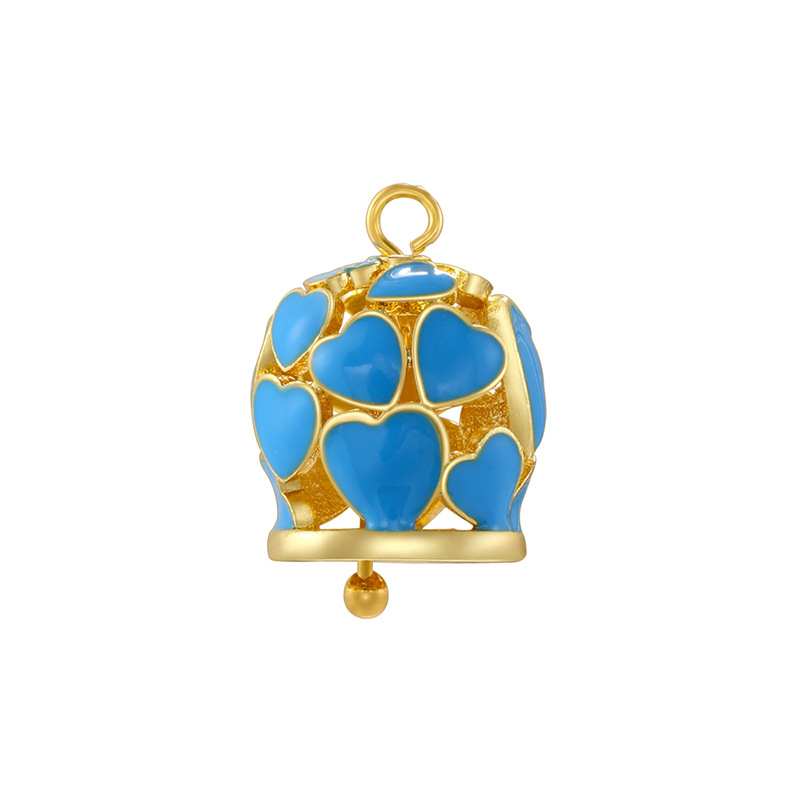 Vd1772 blue small love bell