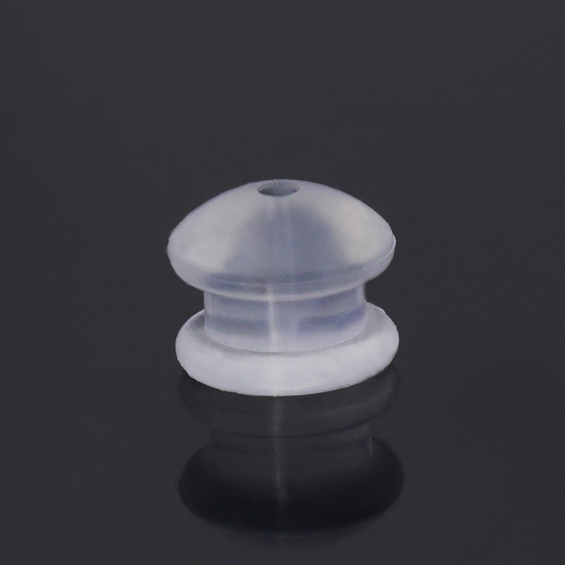 Transparent Hamburg-shaped Ear Plug (Medium)