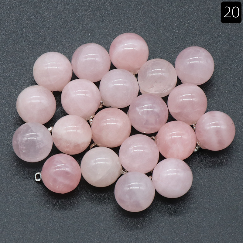 12mm Pink Crystal (Pendant)