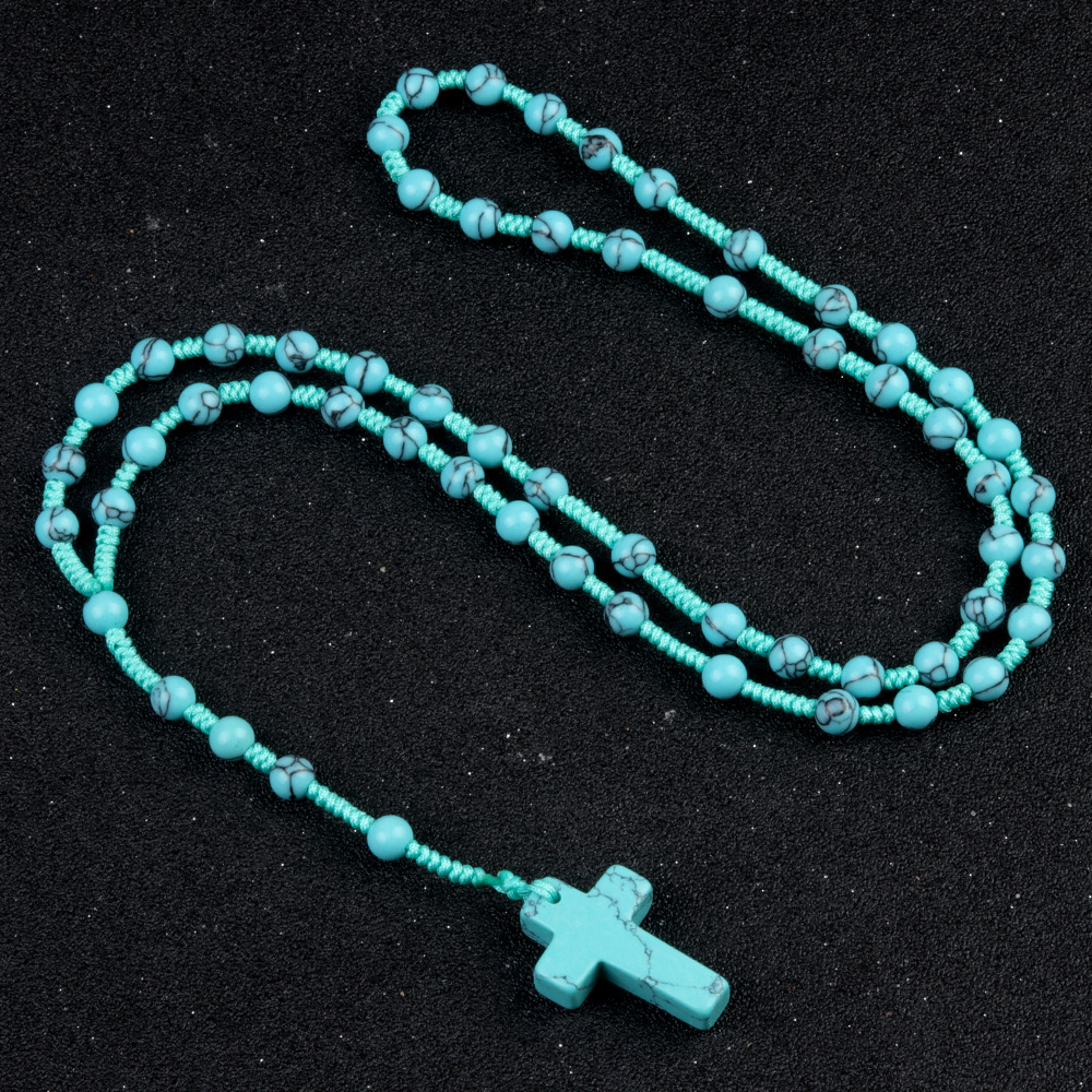 Blue turquoise (synthetic)