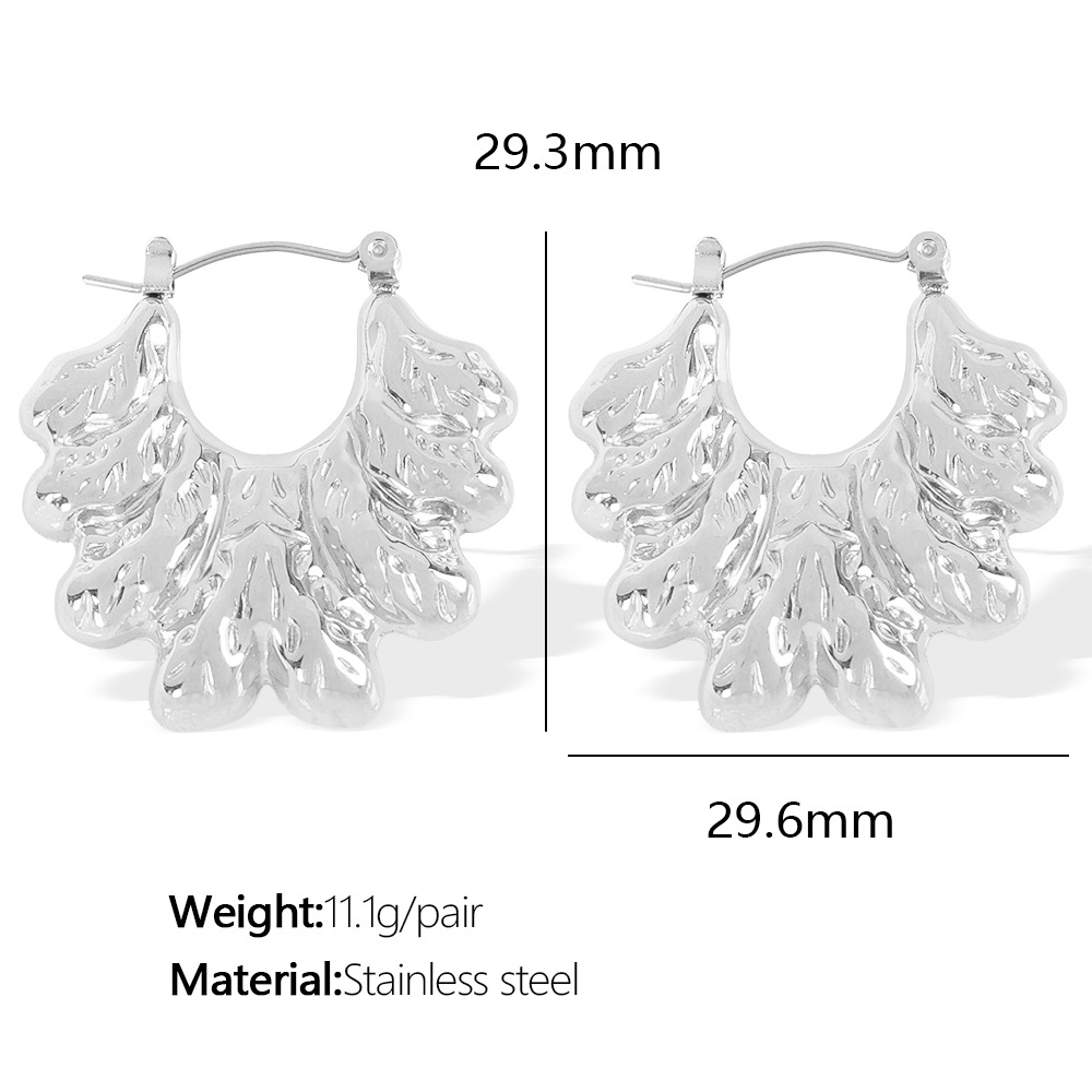 Eh711 silver earrings