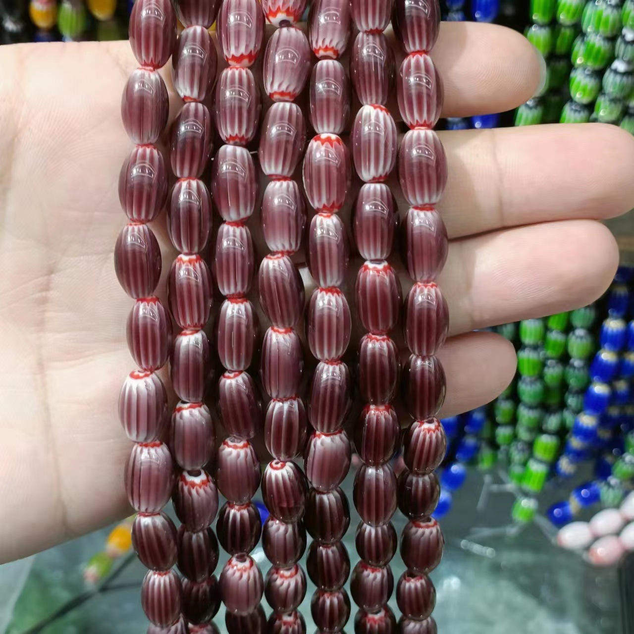 Dark brown red flower