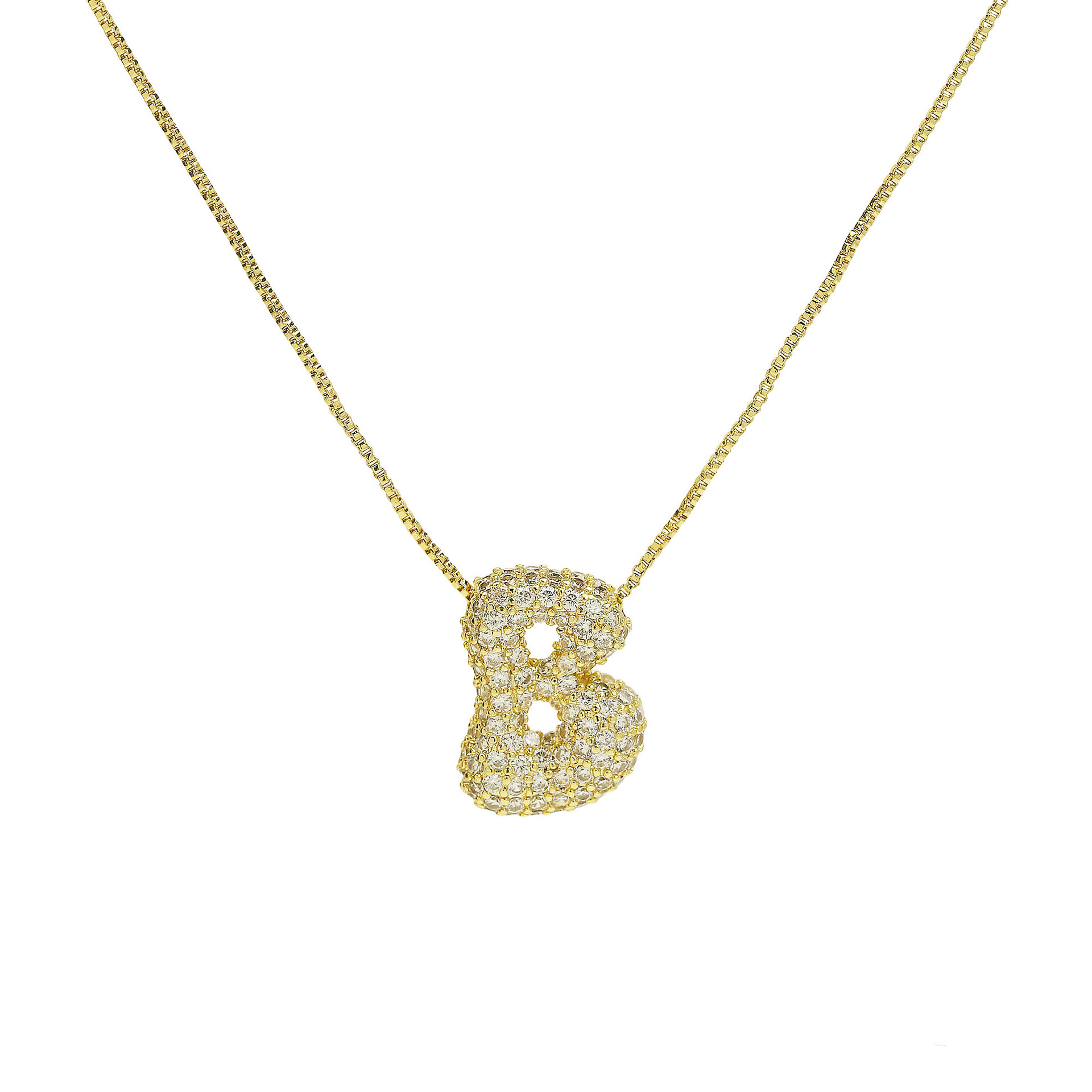 Gold necklace b