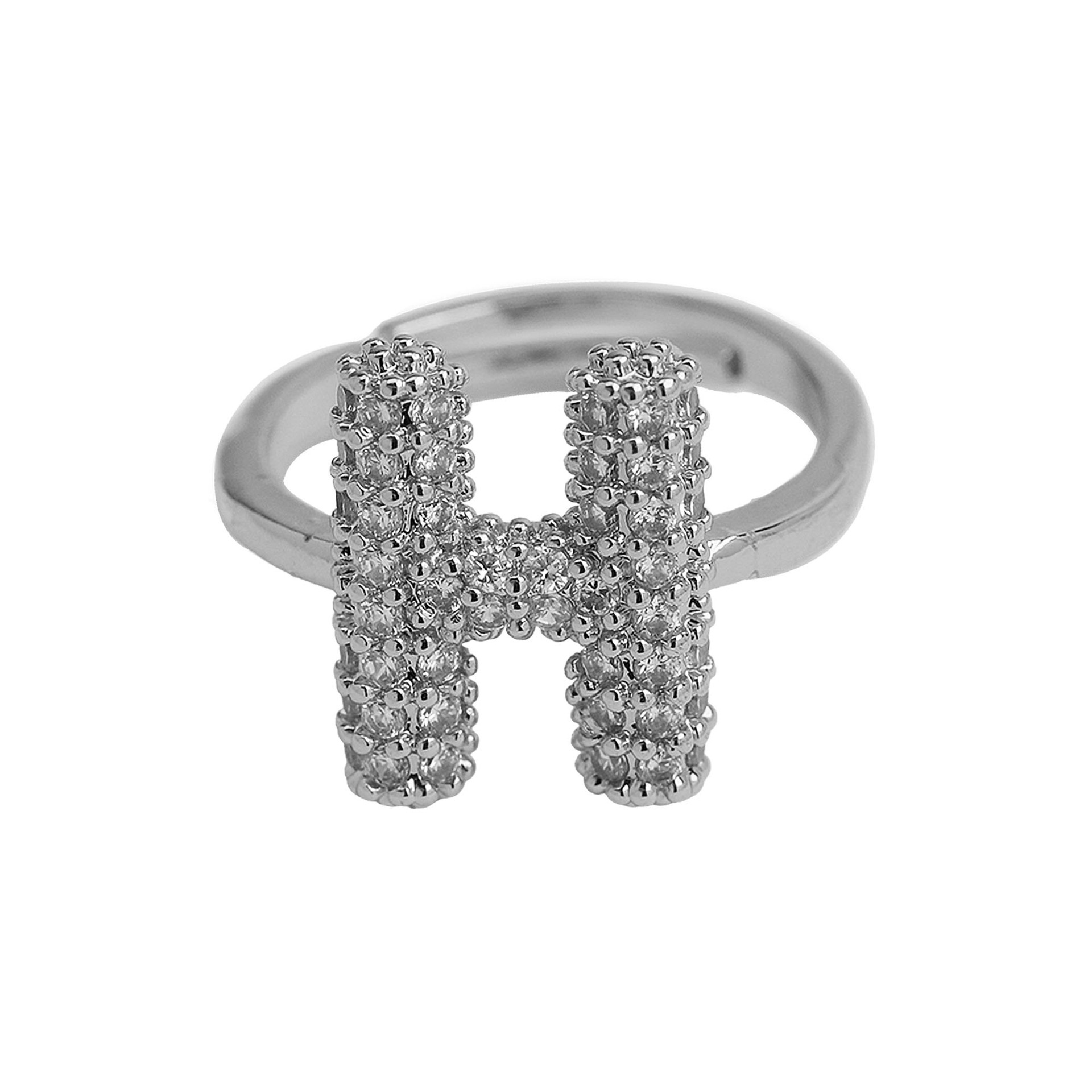 Silver ring h