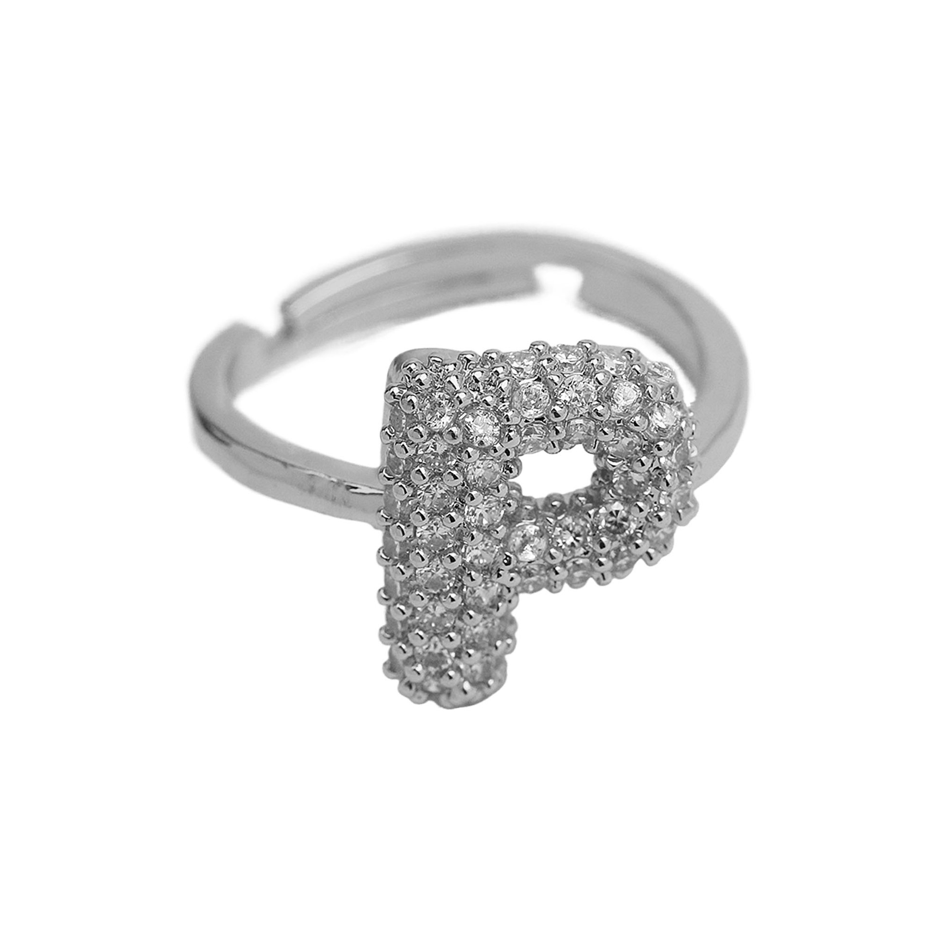 Silver ring p