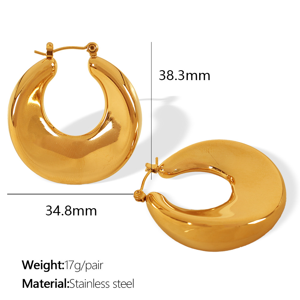 EH664 gold earrings