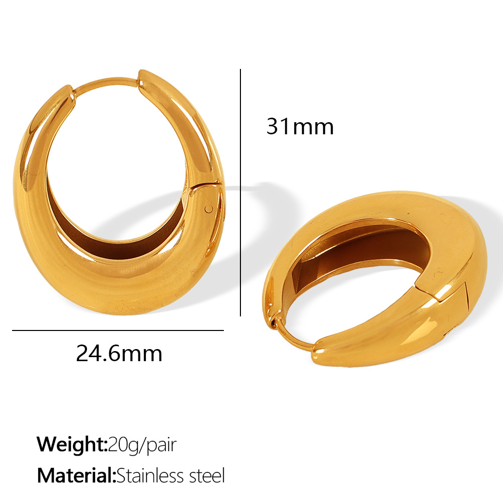 EH665 gold earrings