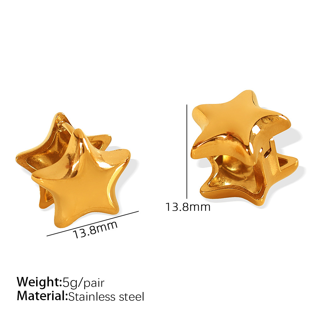 EH655 gold ear clip