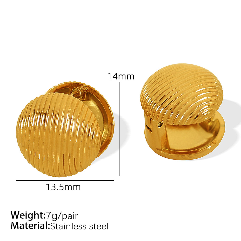 EH645 gold ear clip