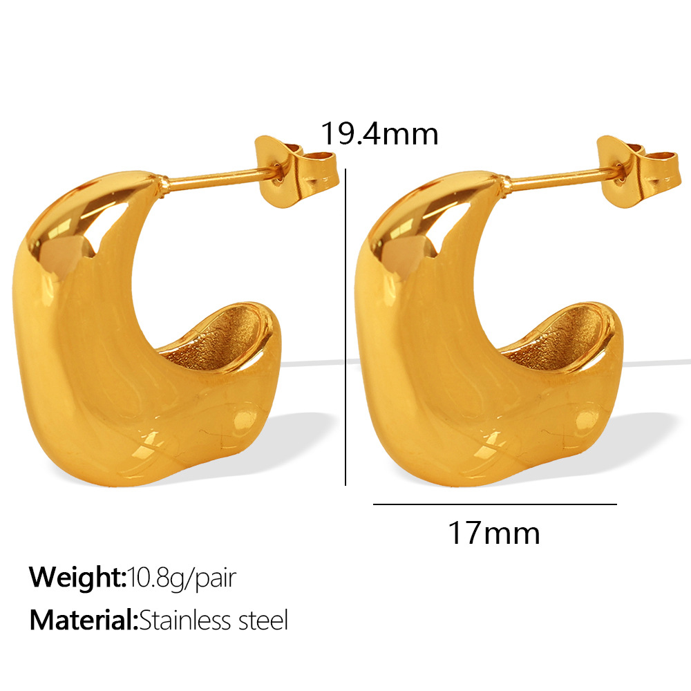 EH559 gold earrings