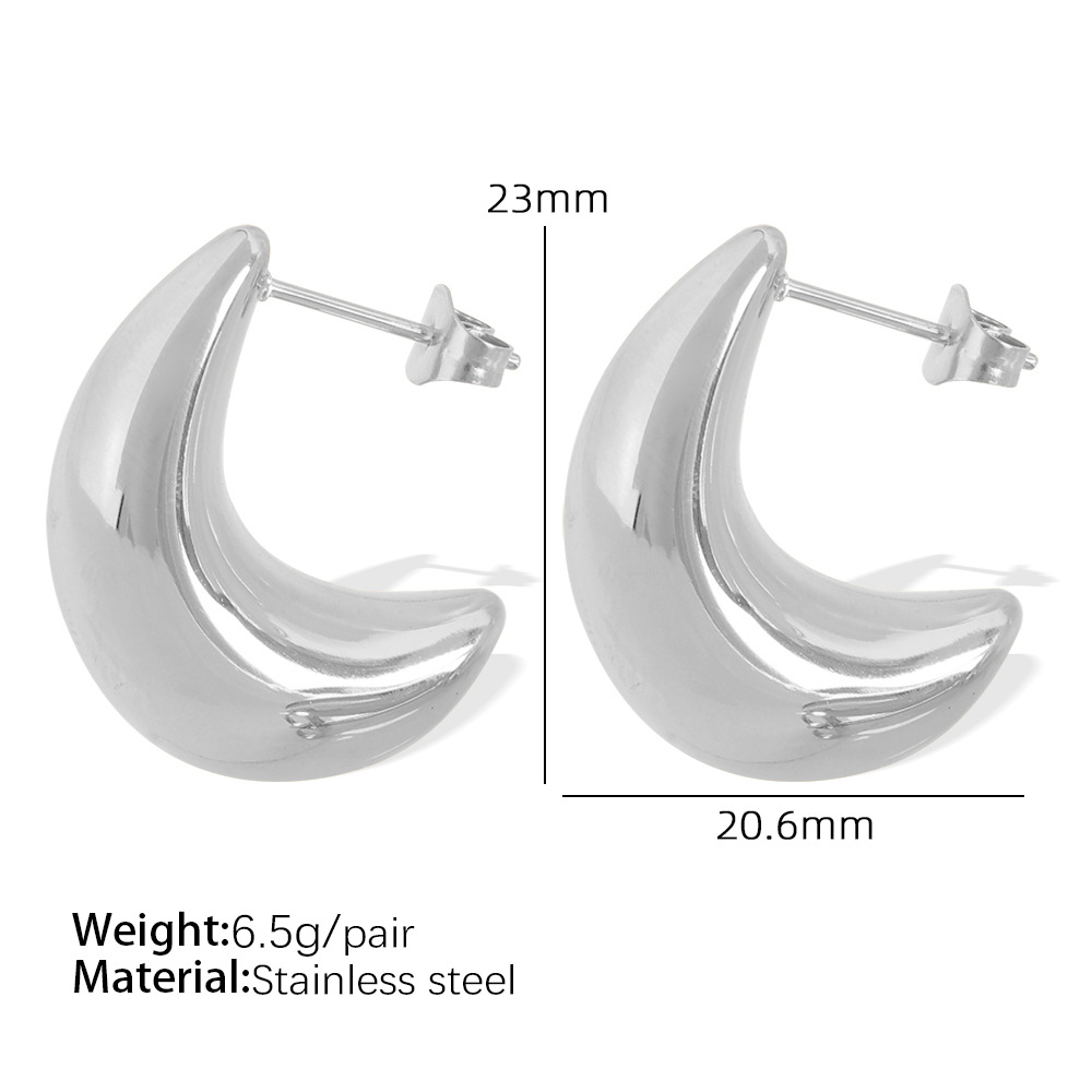 EH284 silver earrings