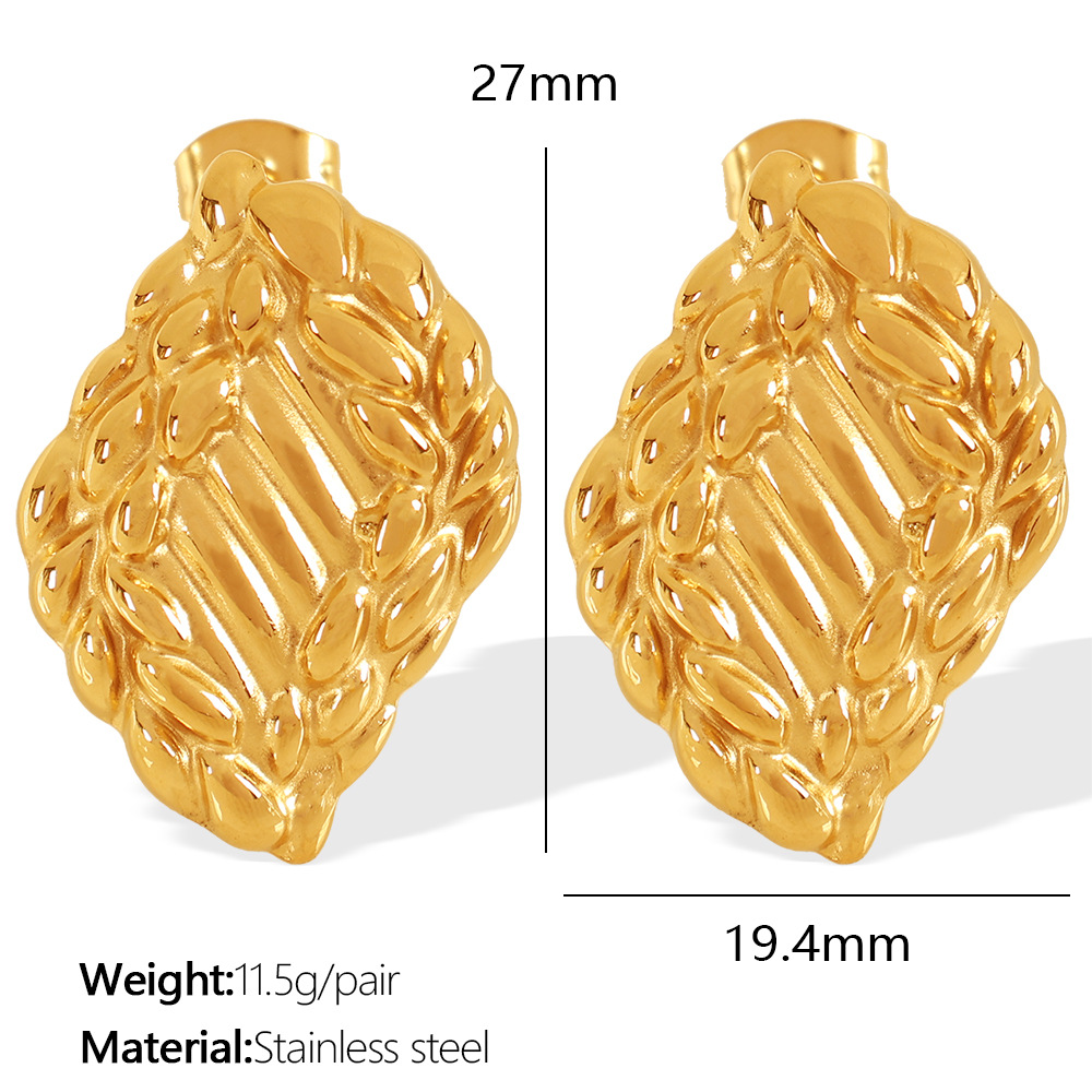 EH604 Gold Earrings