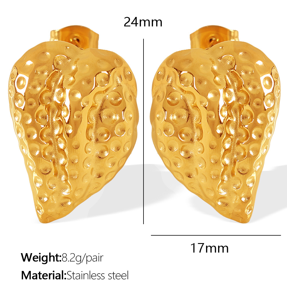 EH605 Gold Earrings